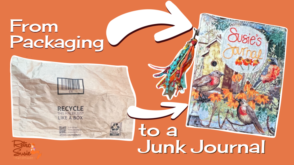 From Packaging to a Junk Journal Youtube video