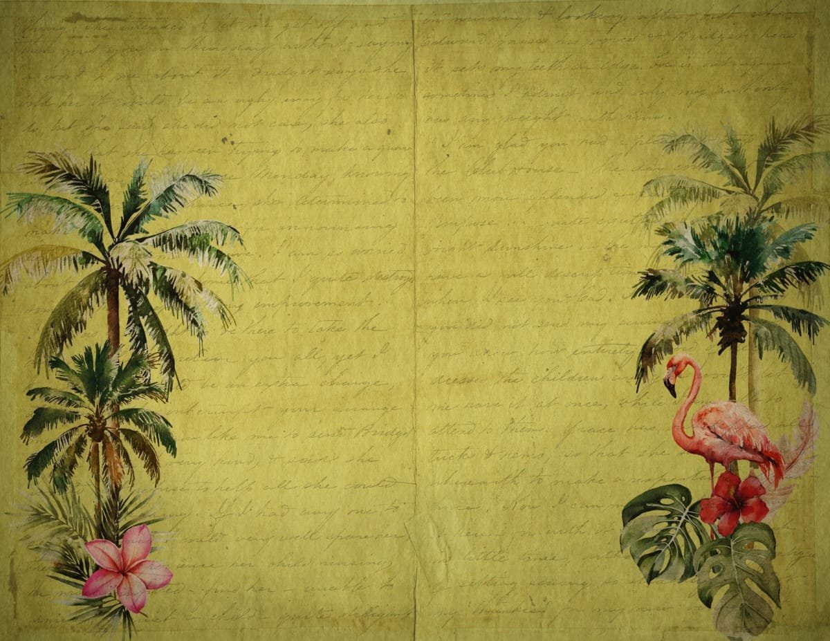 Flamingo Summer Pattern Papers - Image 4