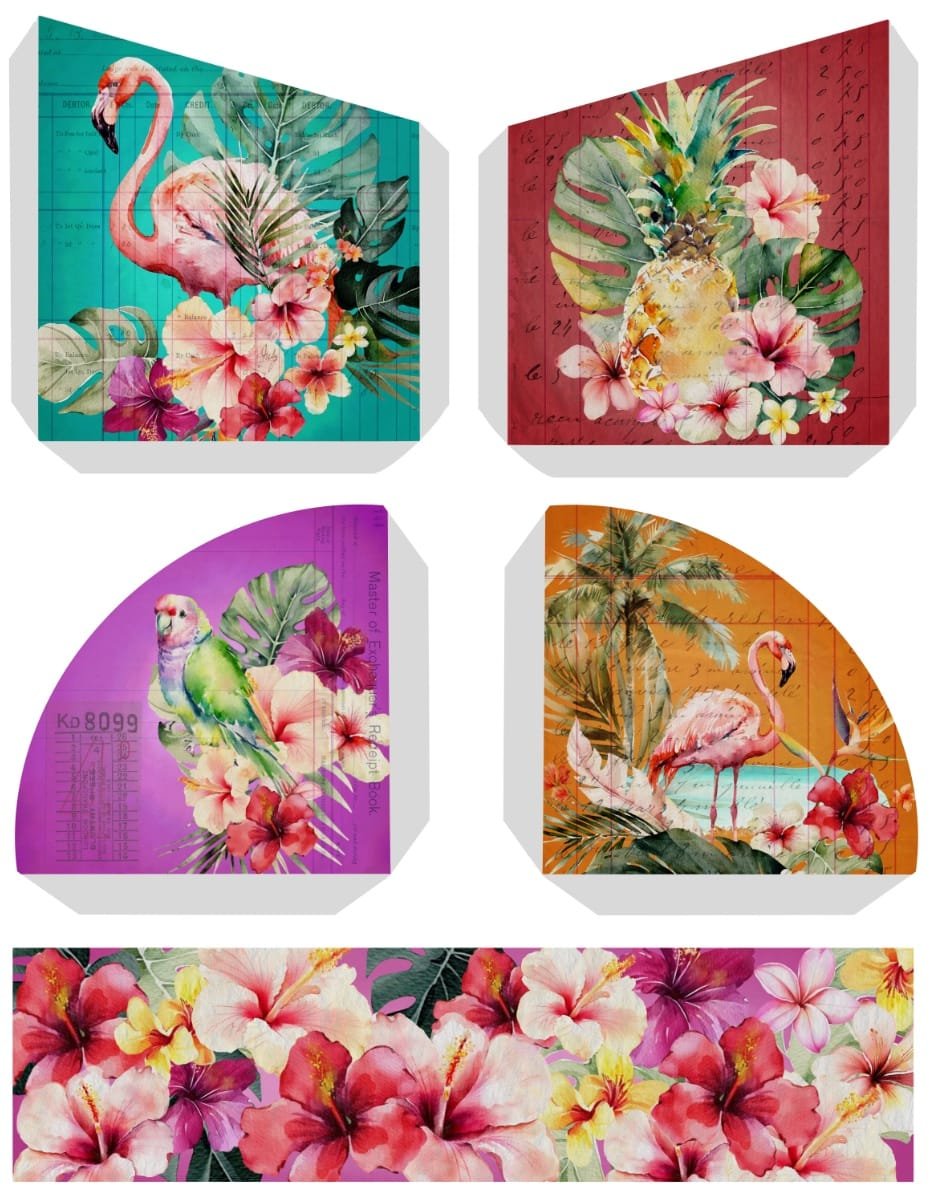 Flamingo Summer Ephemera - Image 8