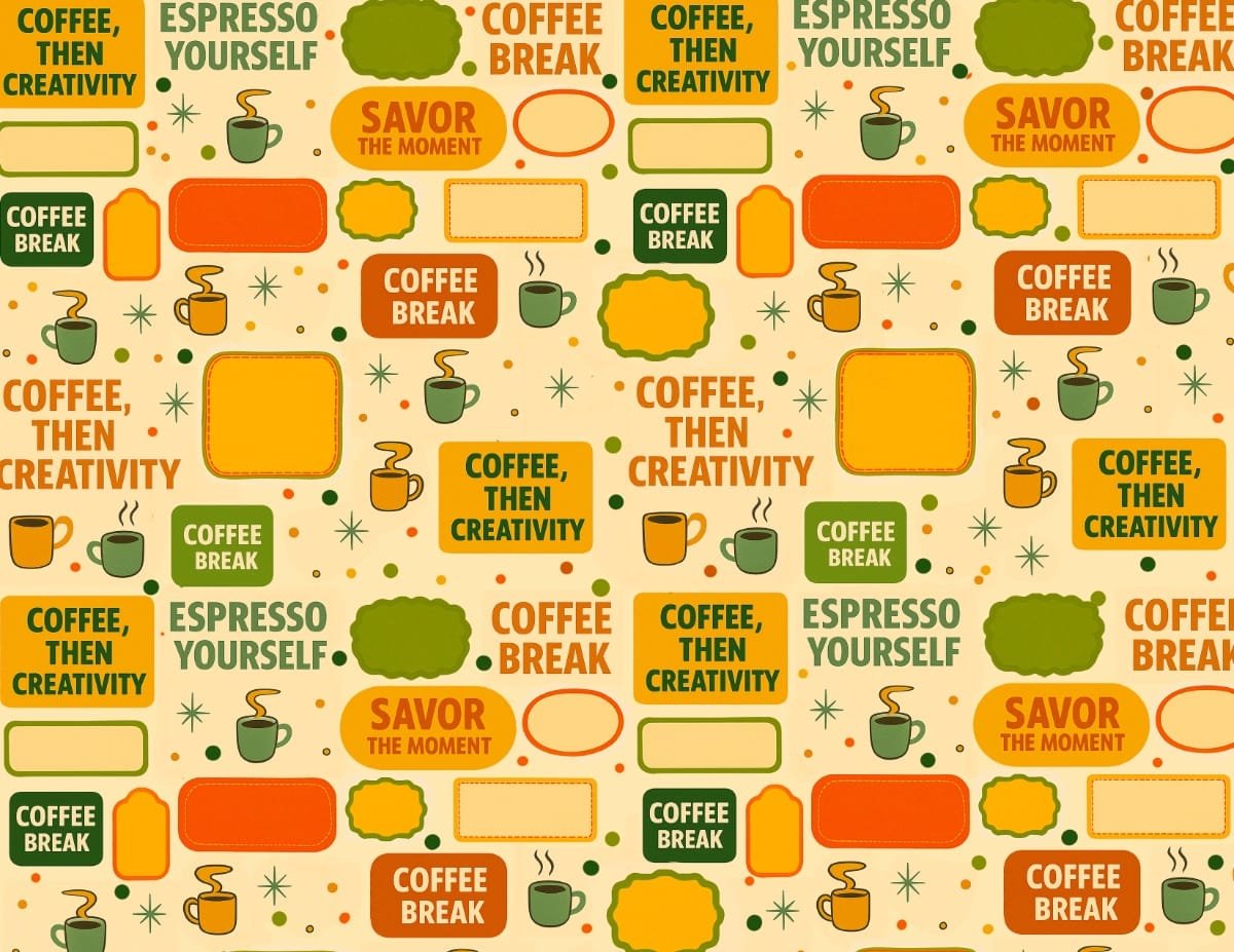 Coffee, Tea & Me Pattern Papers - Image 5