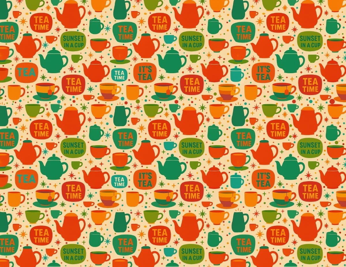 Coffee, Tea & Me Pattern Papers - Image 8