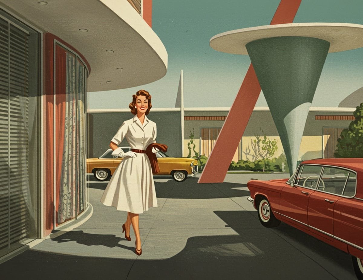 Mid Mod Gals Papers - Image 8
